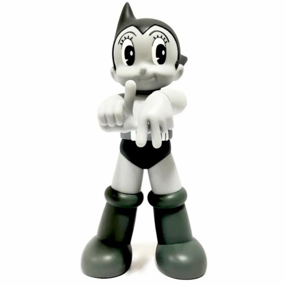 ToyQube Astro Boy LA Mono Edition Vinyl Figure Gray Los Angeles 10.5"